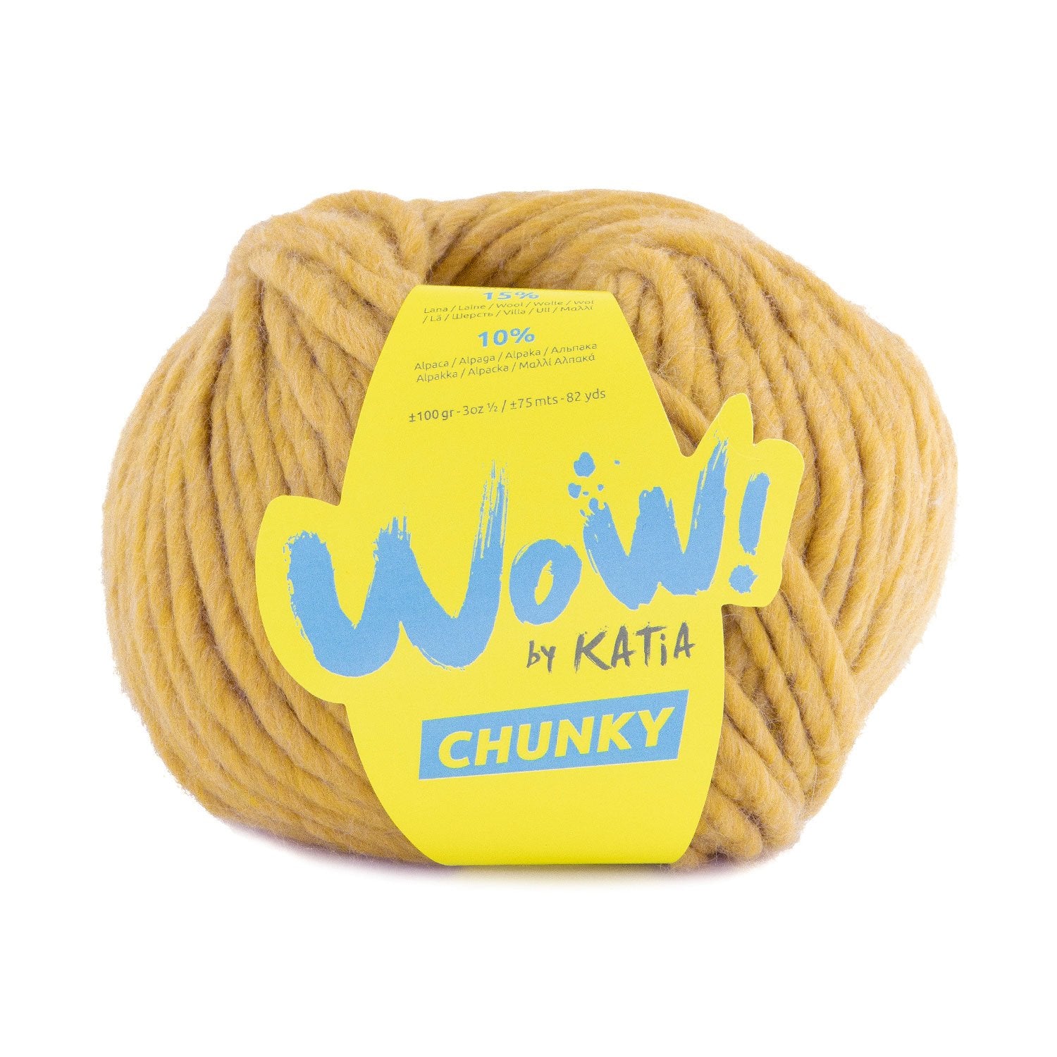 Acquista 63-giallo-ocra Filati Katia WOW Chunky Misto Lana Alpaca