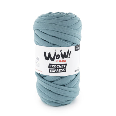 Acquista 109-blu-avio Filati Katia WOW Crochet Express