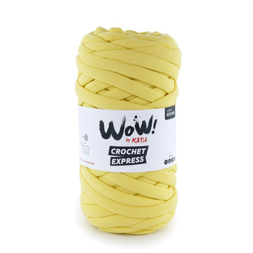 Acquista 114-giallo-chiaro Filati Katia WOW Crochet Express