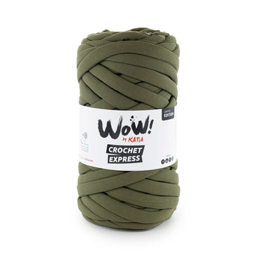 Acquista 107-verde-militare Filati Katia WOW Crochet Express