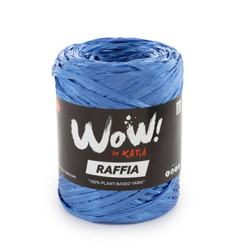 Acquista 74-blu Filati Katia WOW Raffia
