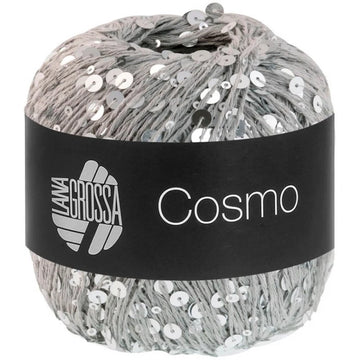 Acquista 2-grigio-argento Filati Lana Grossa Cosmo Paillettes