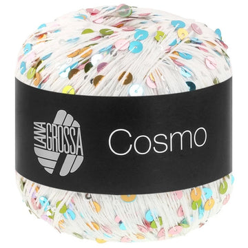 Acquista 38-bianco-pastello Filati Lana Grossa Cosmo Paillettes