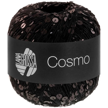 Acquista 5-nero Filati Lana Grossa Cosmo Paillettes