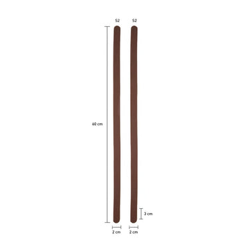 Manici In Similpelle Per Borse 60cm - 0