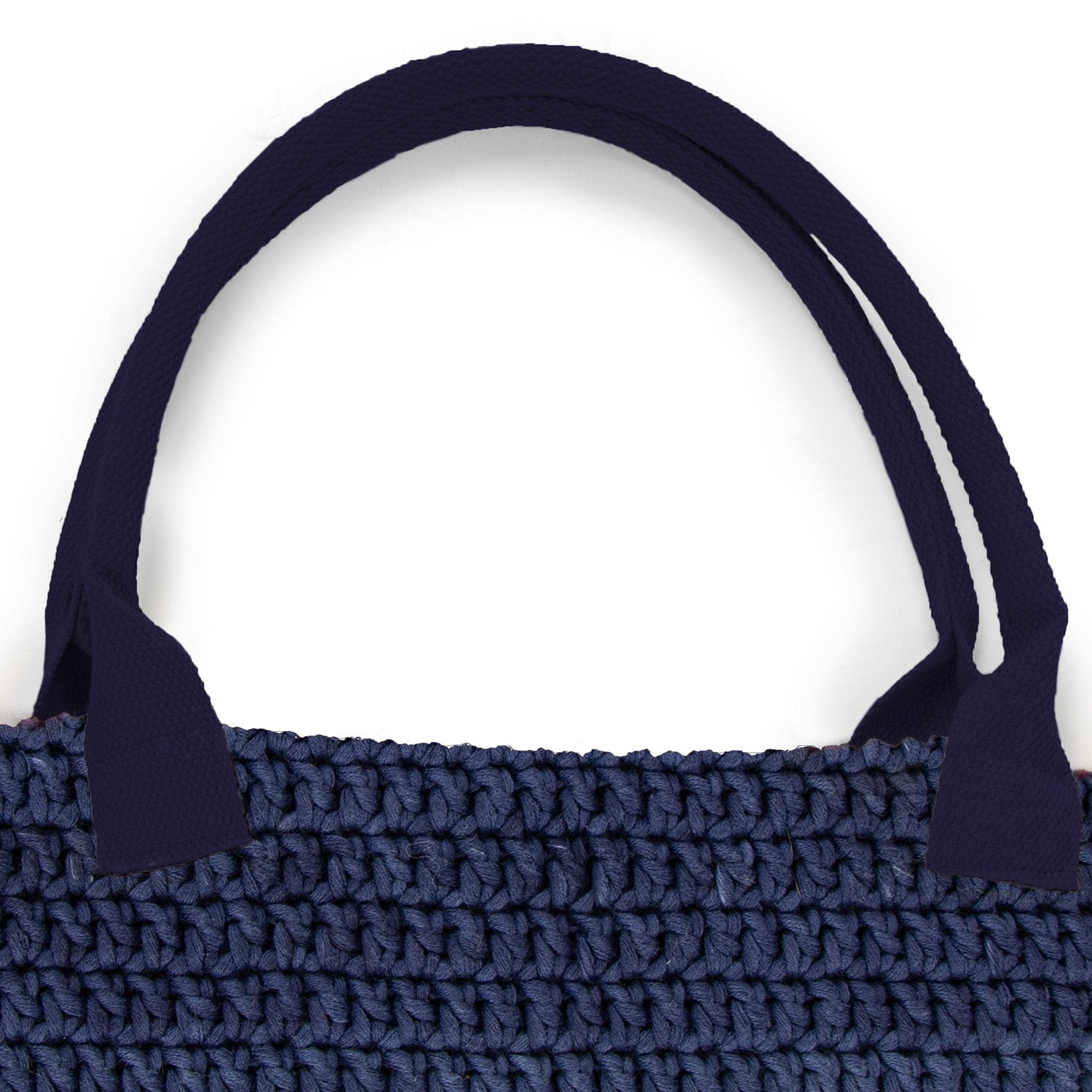 Acquista blu-navy Manici In Cotone Per Borse