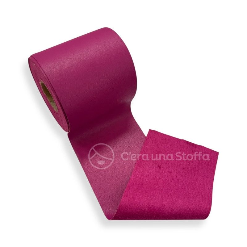 Nastro 10cm Double-face Effetto Pelle (Ecopelle) E Scamosciato