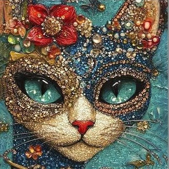 Pannello TEA Brilliant Cat Zaffiro