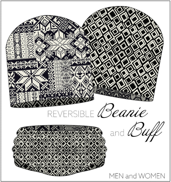 Jersey Garzato Pannello Berretta-Scaldacollo Adulto Winter Knit