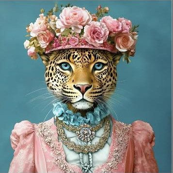 Pannello TEA Animal Glam Leopardo Rose