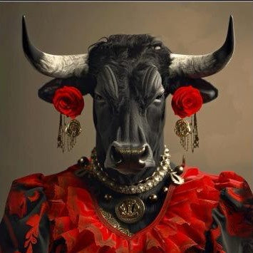 Pannello TEA Animal Glam Toro Carmen