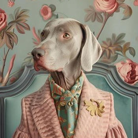 Pannello TEA Animal Glam Weimaraner Pearl