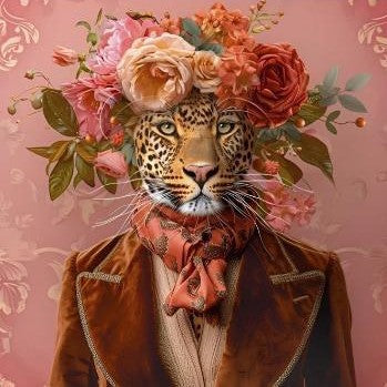 Pannello TEA Animal Glam Leopardo Coral