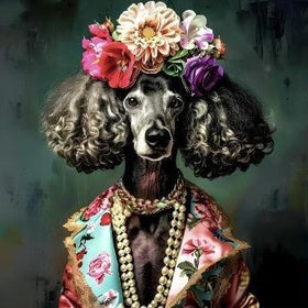 Pannello TEA Animal Glam Barboncino Bijou