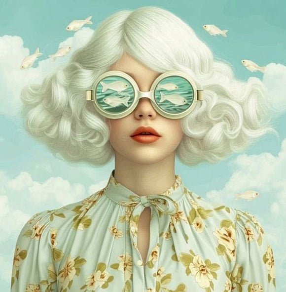 Pannello TEA Mirage Pesci E Nuvole