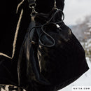 Tessuto Effetto Pelle Vegana Intrecciata-4