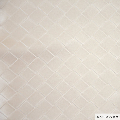 Tessuto Effetto Pelle Vegana Intrecciata - 0