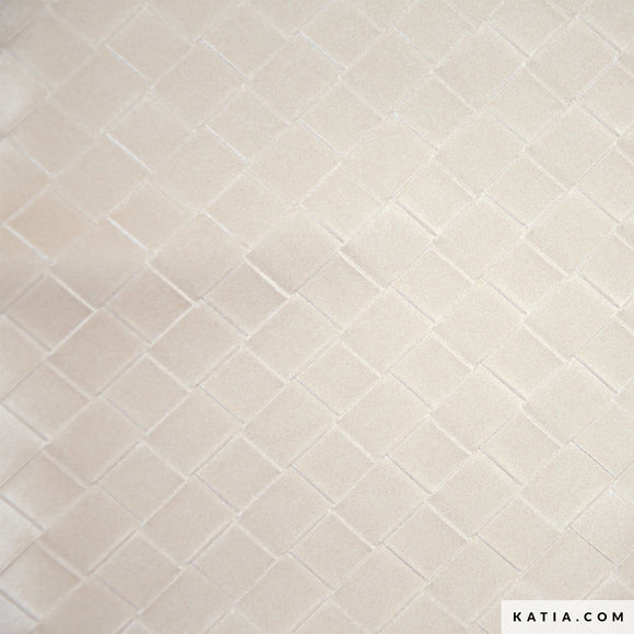 Tessuto Effetto Pelle Vegana Intrecciata