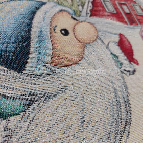 Pannello Gobelin Lurex Gnomo Pattini - 0