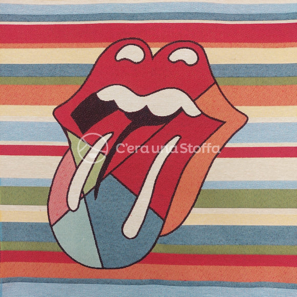 Pannello Tessuto Gobelin Rolling Stones Stipes