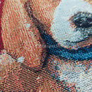 Pannello Gobelin Lurex Cane E Gatto Cesto-2