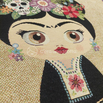 Pannello Gobelin Frida Kahlo Baby Black - 0