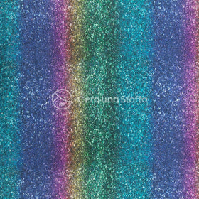 Tessuto Felpa Prisma Glitter