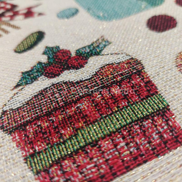 Gobelin Lurex Natale Dolcetti