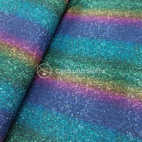 Tessuto Felpa Prisma Glitter - 0