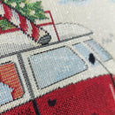 Pannello Gobelin Lurex Furgoncino Tovaglietta-3