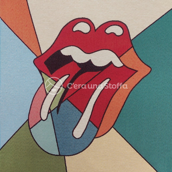 Pannello Tessuto Gobelin Rolling Stones Spicchi