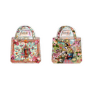 Tessuto Canvas Pannello Borsa Double Face Sacro-3