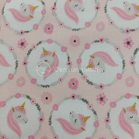 Tessuto Cotone Unicorni