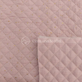 Acquista rosa-cipria Trapunta Double-Face Mussola Strass