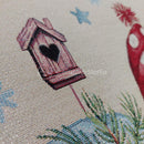 Pannello Gobelin Lurex Gnomo Slittino-4