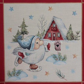 Pannello Gobelin Lurex Gnomo Pattini