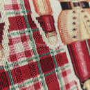 Pannello Gobelin Lurex Schiaccianoci Tovaglietta-3