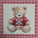 Pannello Gobelin Orsetto Fiocco Di Neve-1