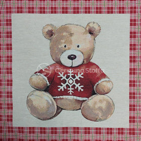 Pannello Gobelin Orsetto Fiocco Di Neve