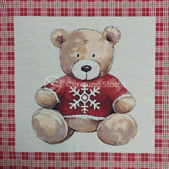 Pannello Gobelin Orsetto Fiocco Di Neve