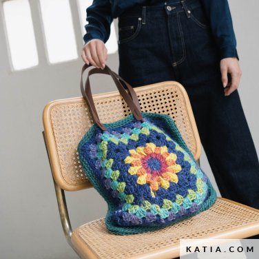 Filato WOW Granny di Katia – Lana 100% per Infeltrimento e Borse Granny all'Uncinetto