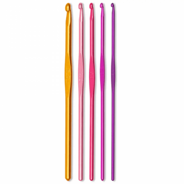 Set Uncinetti Alluminio Colorato Prym 2,5mm - 5mm - 0