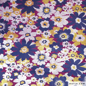 Acquista blue-purple Tessuto Broccato