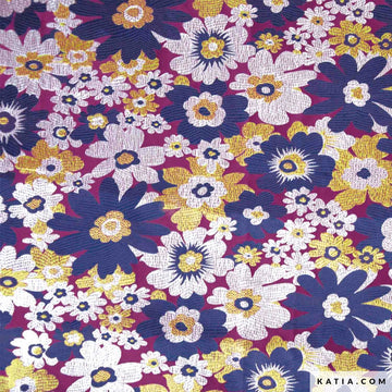 Acquista blue-purple Tessuto Broccato