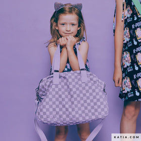 Cartamodello Digitale Borsa Grande 2425_A97 Tessuto Chess Scacchiera