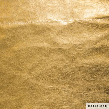 Tessuto Carta Metallic Washable Kraft Paper Katia Fabrics