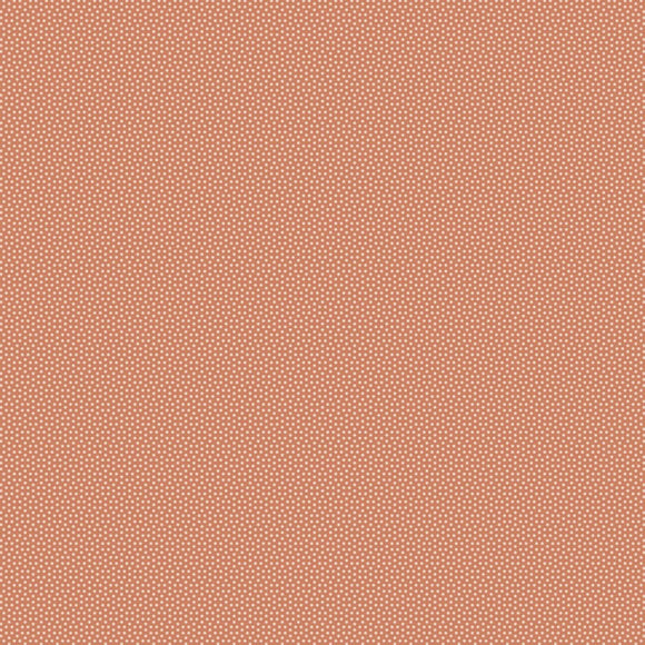 Tessuto Cotone Americano Tilda Poppy Seed Terracotta