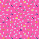 Tessuto Tula Pink Floral Reef Cotone Americano School Crossing-1