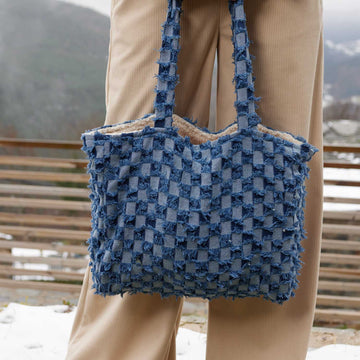 Tessuto Denim Chess Board - 0