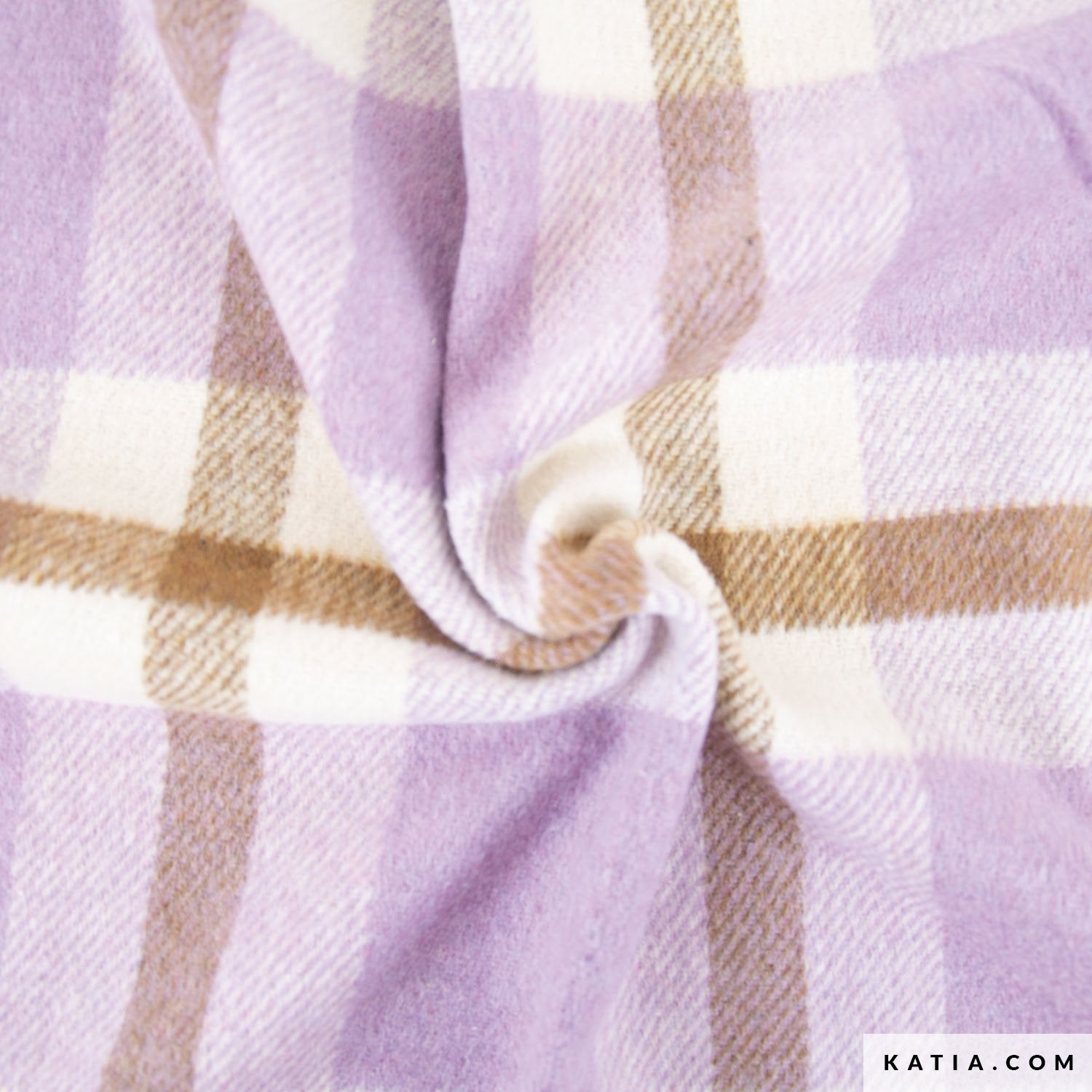 Tessuto Katia Fabrics Plaid Big Flannel